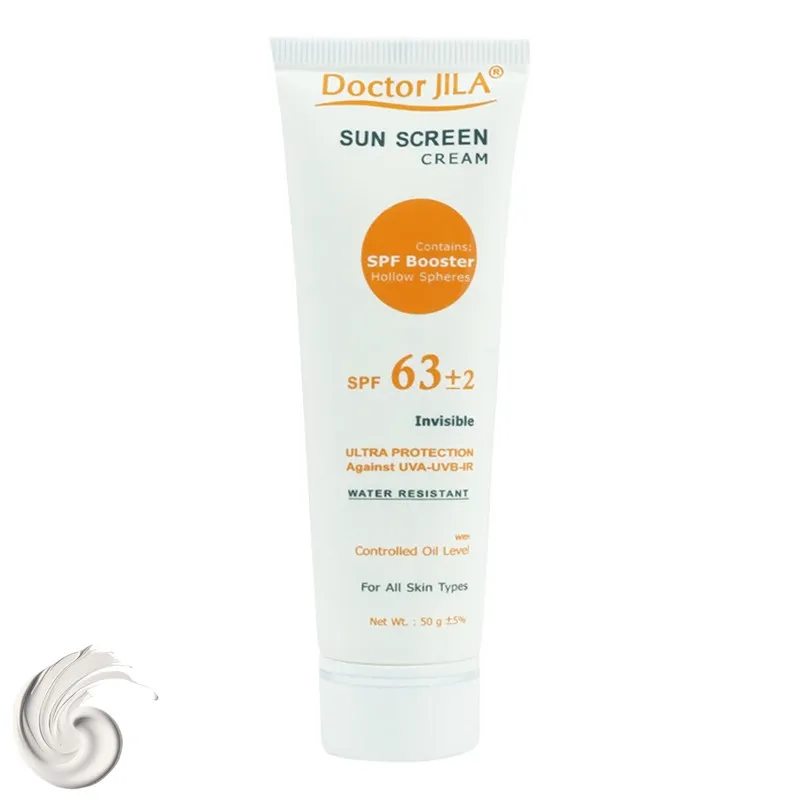 کرم ضدآفتاب دکتر ژیلا مدل Invisible با SPF63، حجم 50میلیلیتر - تصویر 3
