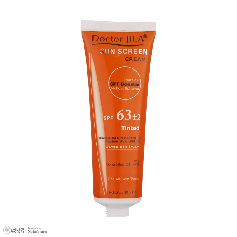 کرم ضدآفتاب دکتر ژیلا مدل Tinted با SPF63، حجم 50میلی‌لیتر - تصویر 6