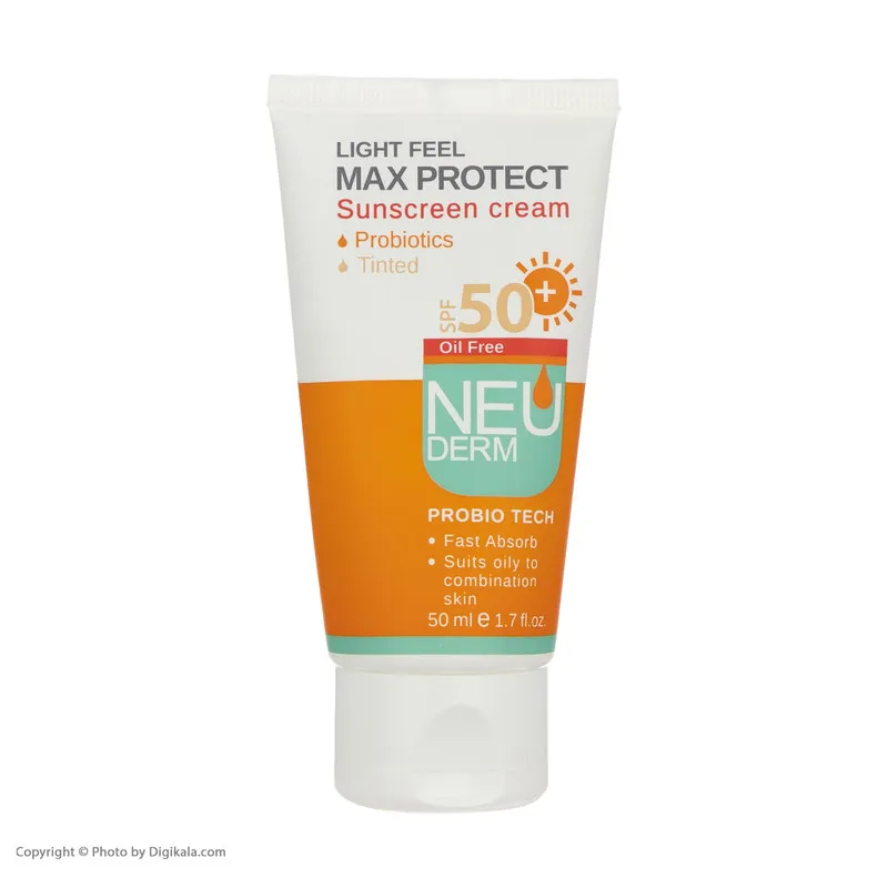 کرم ضد آفتاب رنگی نئودرم مدل Max Protect حجم 50 میلی لیتر - تصویر 5