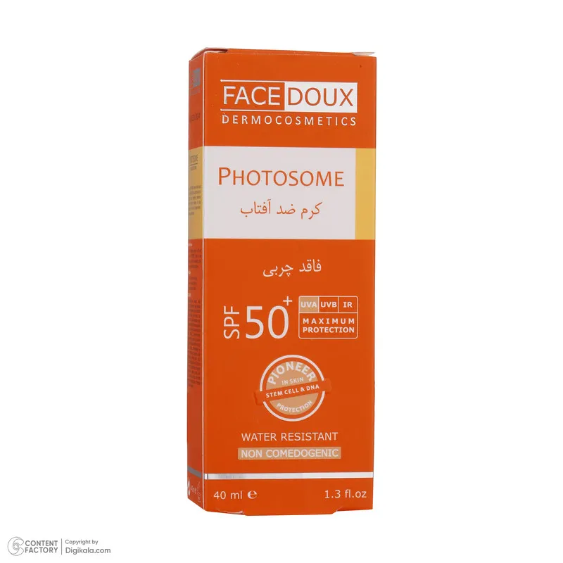 کرم ضدآفتاب فیس دوکس مدل Oil free، حجم 40میلیلیتر - تصویر 6