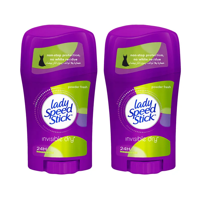 استیک ضد تعریق زنانه لیدی اسپید استیک مدل Powder Fresh وزن 40 گرم مجموعه 2 عددی - تصویر 3