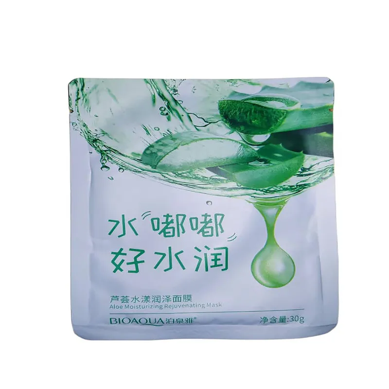 ماسک صورت بایوآکوا مدل آلوئه ورا وزن 30 گرم - تصویر 2