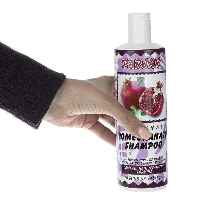 شامپو مو پرژک مدل انار حجم 450 میلی لیتر بسته 4 عددی - تصویر 4