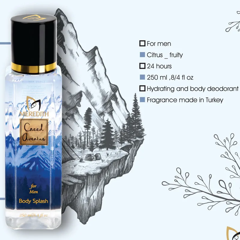 بادی اسپلش مردانه مردیت مدل اونتوس حجم 250 میلی لیتر - تصویر 4