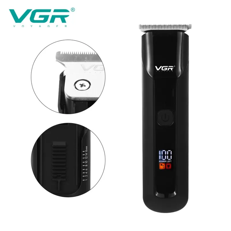 ماشین اصلاح موی سر و صورت وی جی ار مدل V-929 - تصویر 4