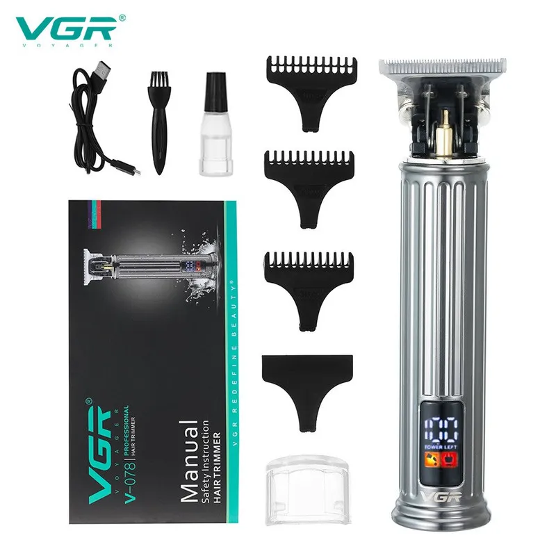 ست ماشین اصلاح موی صورت و بدن وی جی ار مدل V-078 - تصویر 5