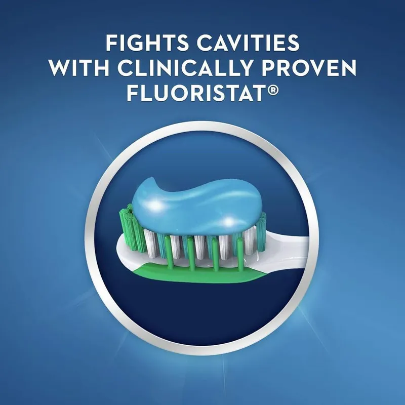 خمیر دندان کرست مدل Cavity Prot fresh Mint حجم 125 میلی لیتر - تصویر 2