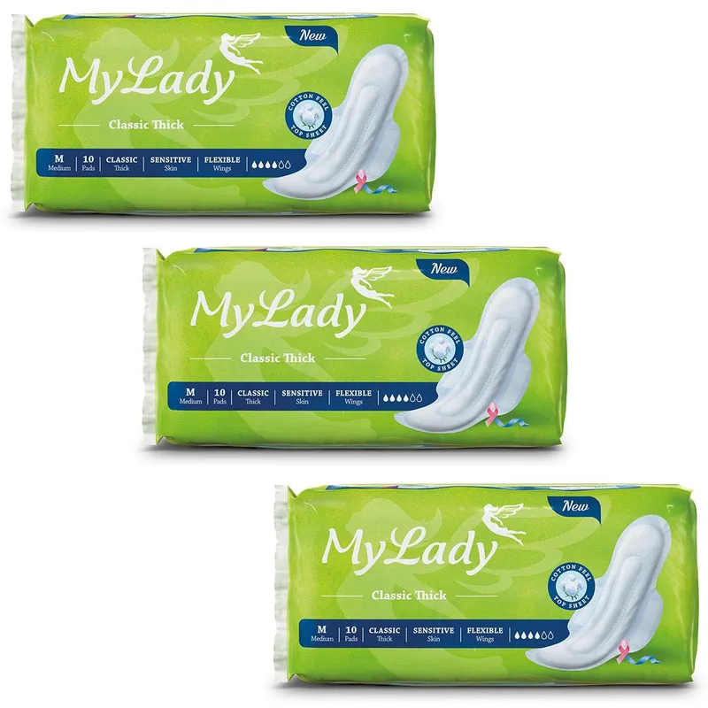 نوار بهداشتی مای لیدی مدل Classic مجموعه 3 عددی - تصویر 4
