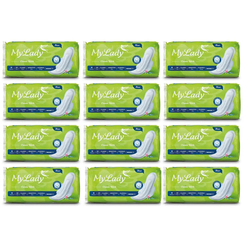 نوار بهداشتی مای لیدی مدل Classic مجموعه 12 عددی - تصویر 4