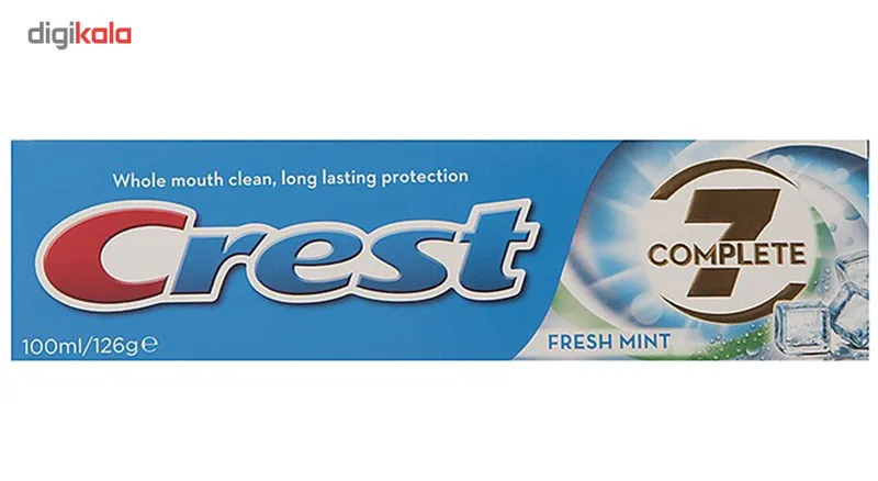 خمیر دندان کرست مدل C7 Fresh Mint حجم 100 میلی لیتر - تصویر 2