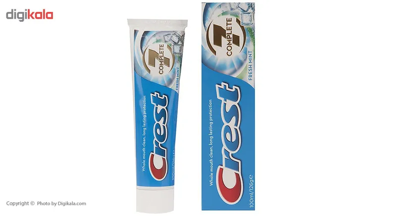 خمیر دندان کرست مدل C7 Fresh Mint حجم 100 میلی لیتر - تصویر 4