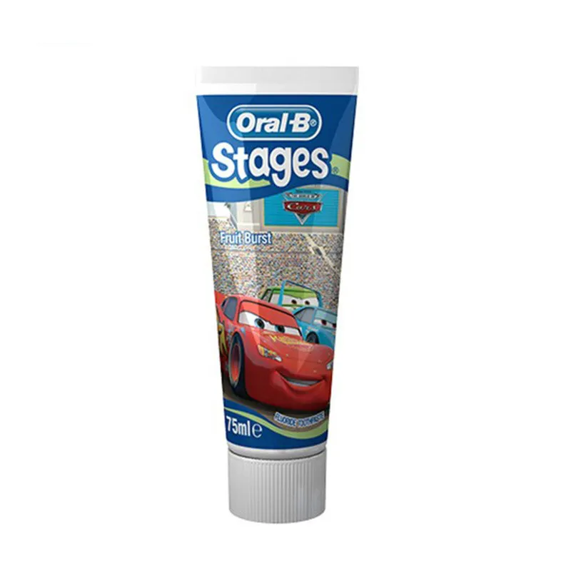 خمیر دندان اورال-بی مدل Stages Cars حجم 75 میلی لیتر - تصویر 3