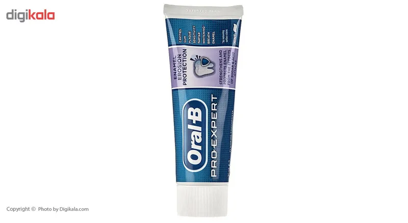 خمیر دندان اورال-بی سری Pro Expert مدل Enamel Shield حجم 75 میلی لیتر - تصویر 2