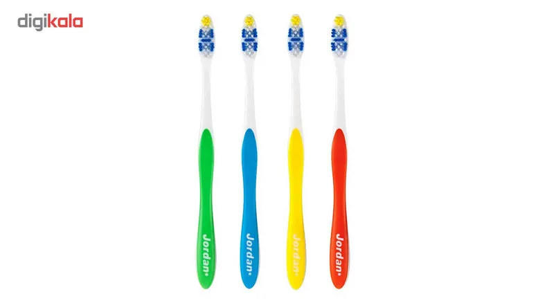 مسواک جردن مدل Total Clean متوسط - تصویر 3