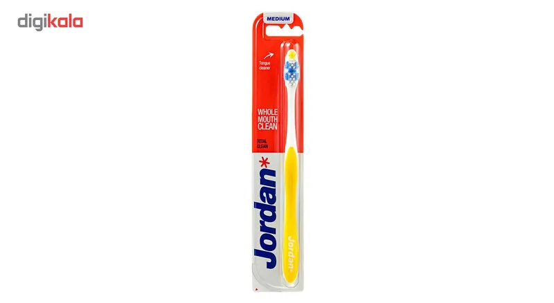 مسواک جردن مدل Total Clean متوسط - تصویر 4