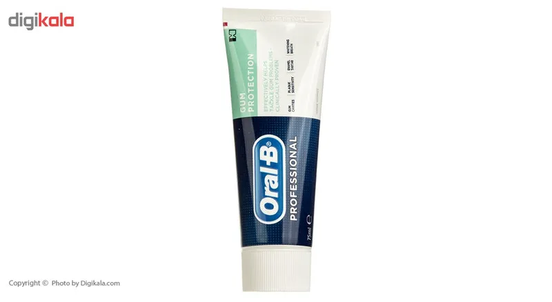 خمیر دندان اورال-بی سری Professional مدل Gum Protection حجم 75 میلی لیتر - تصویر 2
