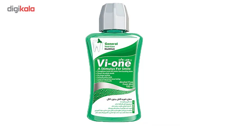 پک خمیر دندان وی وان مدل Complete 8 و دهانشویه مدل General Fresh Mint - تصویر 4