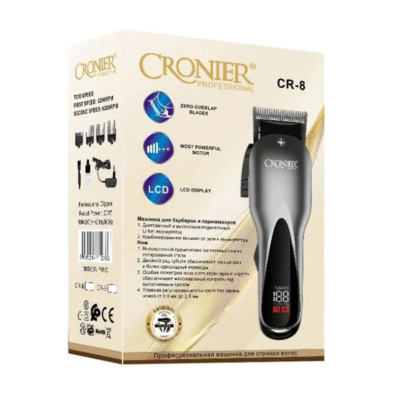 ماشین اصلاح موی سر و صورت کرونر مدل CR-8 - تصویر 3