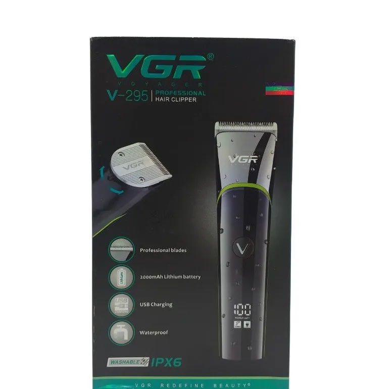 ماشین اصلاح موی سر و صورت وی جی آر مدل V-295 - تصویر 5