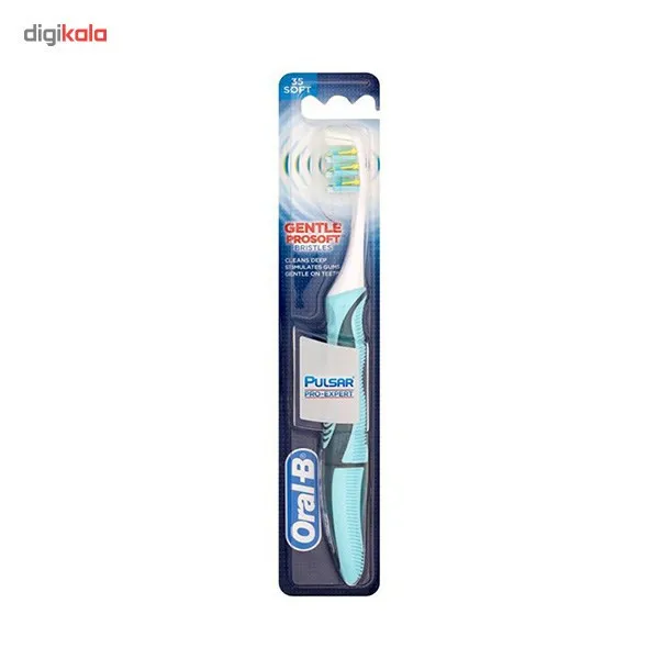 مسواک اورال-بی مدل Pulsar Pro Expert Deep Clean با برس نرم - تصویر 2