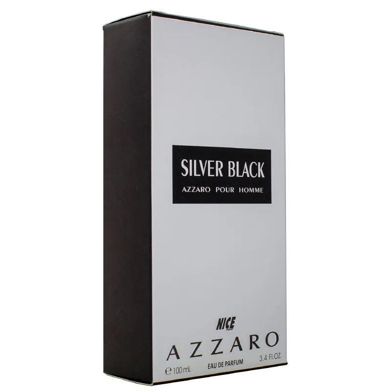 ادو پرفیوم مردانه نایس پاپت مدل Azzaro Silver Black حجم 100 میلی لیتر - تصویر 2
