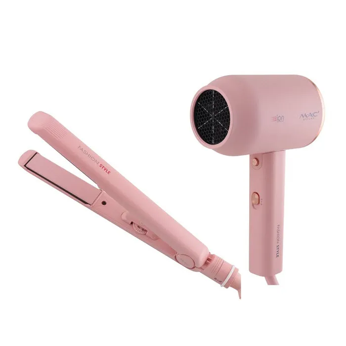 سشوار حرفه ای مک استایلر مدل MC-6605 به همراه اتو مو کد 01