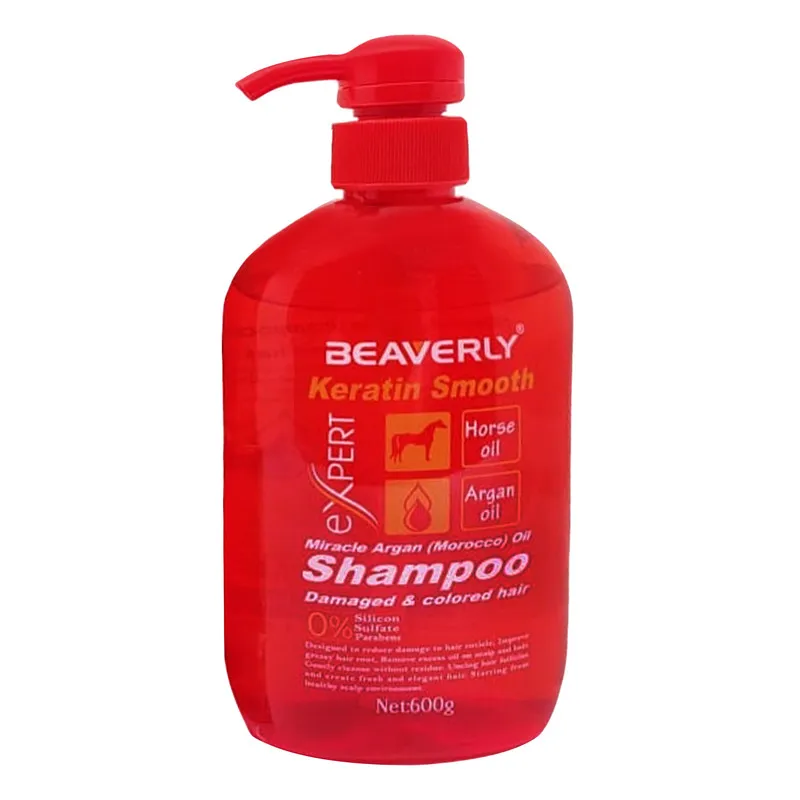 شامپو مو بورلی مدل Keratin حجم 600 میلی لیتر