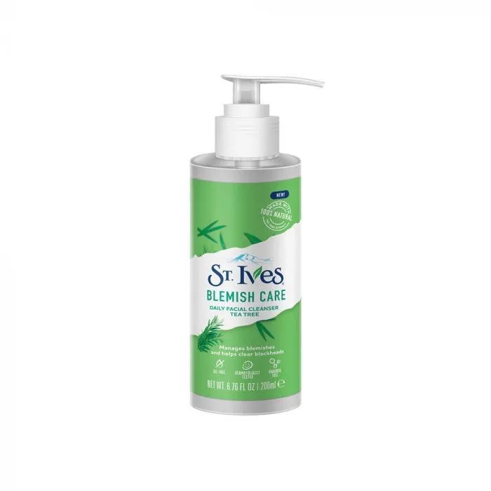ژل پاک کننده آرایش اس تی ایوز مدل Blemish حجم 200 میلی لیتر - تصویر 2