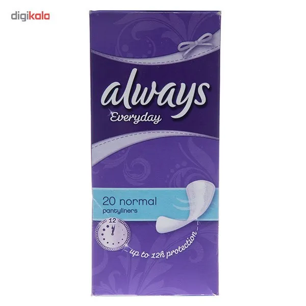پد بهداشتی روزانه الویز مدل Normal Panty Liners بسته 20 عددی - تصویر 2