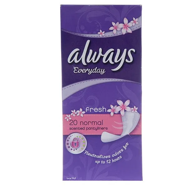 پد بهداشتی الویز مدل Normal Fresh Panty Liners بسته 20 عددی