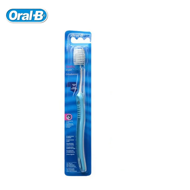 مسواک اورال-بی سری Interdental مدل ORTHO با برس متوسط به همراه مسواک بین دندانی اورال-بی مدل 01 - تصویر 3