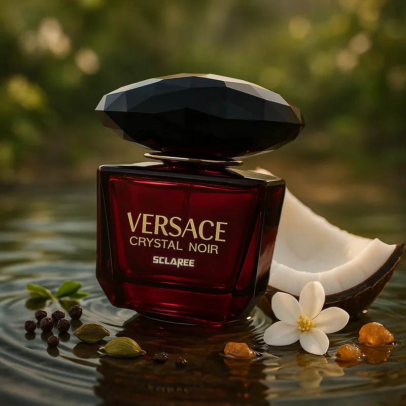 ادوپرفیوم زنانه اسکلاره مدل Versace Crystal Noir حجم 100 میلیلیتر - تصویر 2