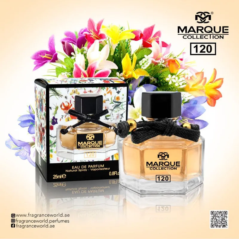عطر جیبی زنانه مارکویی کالکشن مدل Gucci Flora by Gucci کد 120 حجم 25 میلی لیتر - تصویر 3