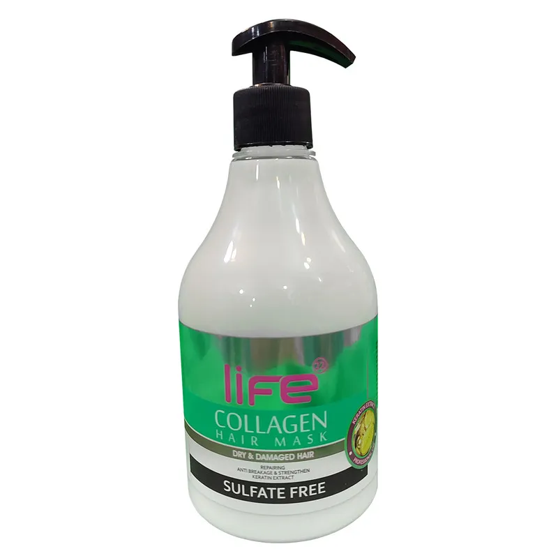 ماسک مو لایف مدل sulfate free collagen حجم 500 میلی لیتر - تصویر 2