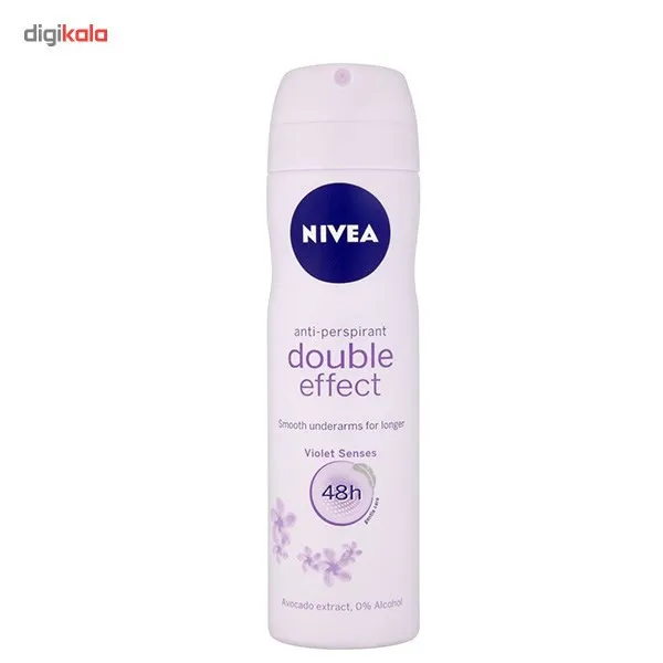 اسپری ضد تعریق زنانه نیوآ مدل Double Effect حجم 150 میلی لیتر - تصویر 2
