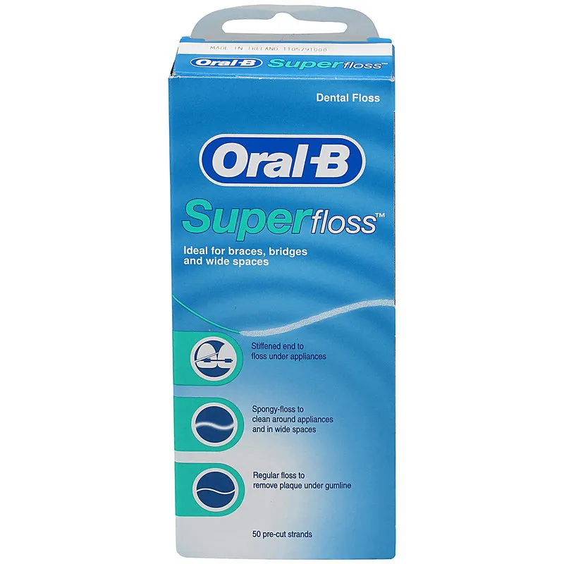نخ دندان اورال-بی مدل superfloss - تصویر 5