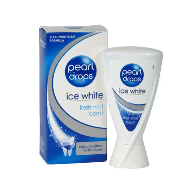 خمیر دندان پیرل دراپس مدل Ice حجم 50 میلی لیتر