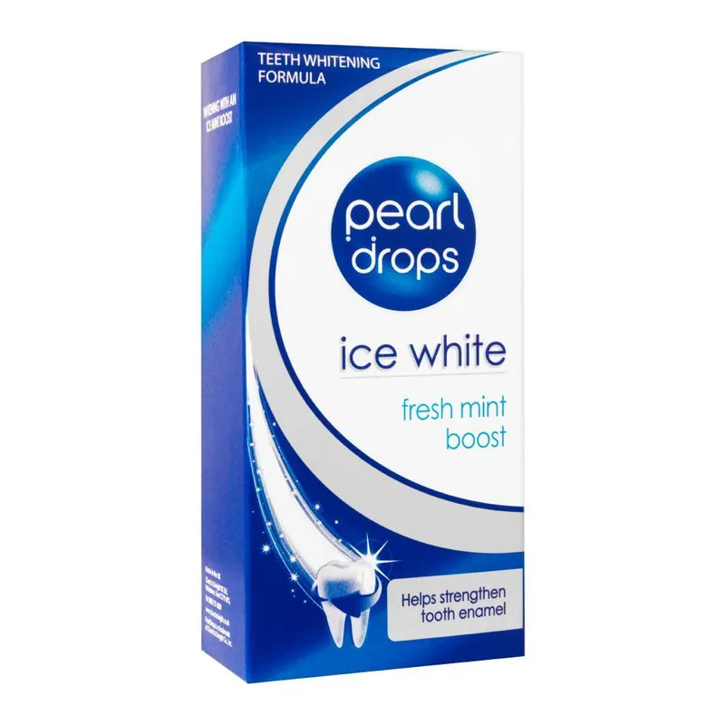 خمیر دندان پیرل دراپس مدل Ice حجم 50 میلی لیتر - تصویر 2
