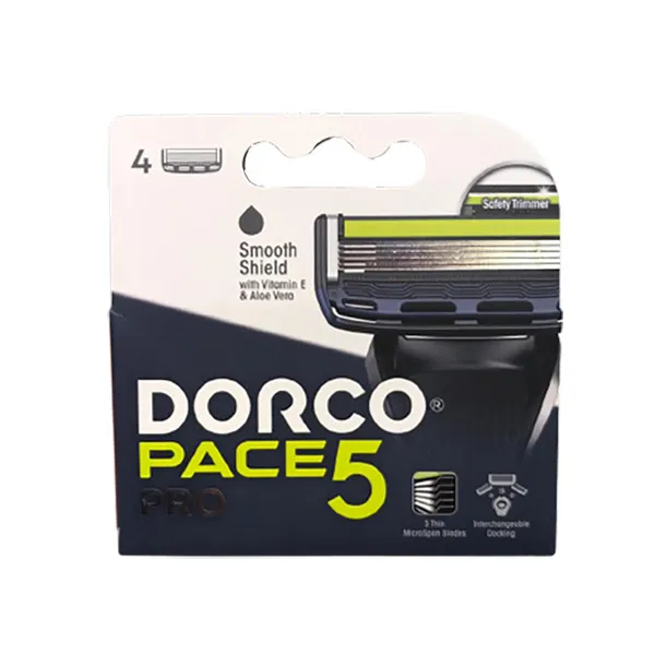 تیغ یدک دورکو مدل PACE 5 PRO تحت لیسانس بسته 4 عددی - تصویر 2