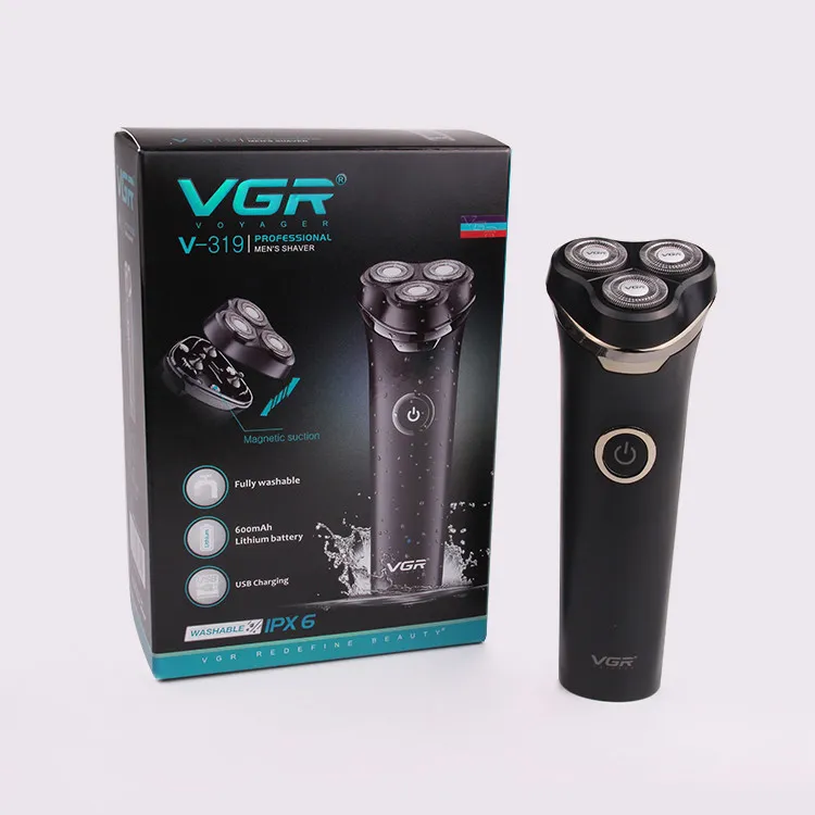 ماشین اصلاح موی صورت وی جی ار مدل V-319 - تصویر 3