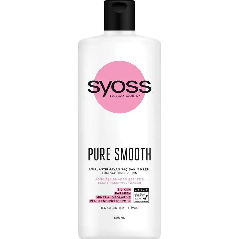 نرم کننده مو سایوس مدل Pure Smooth حجم 500 میلی لیتر - تصویر 2