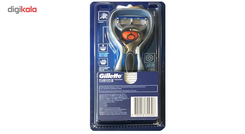 خود تراش ژیلت مدل Fusion Proglide 5 power - تصویر 3