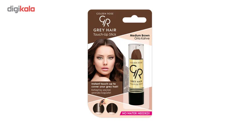 رژ مو گلدن رز مدل Medium Brown - تصویر 2