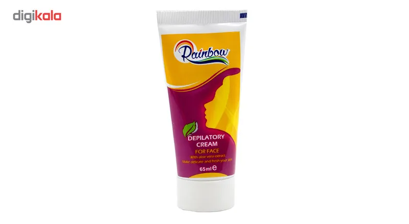 کرم موبر صورت رینبو مدل DEPILATORY حجم 65 میلی لیتر  - تصویر 2