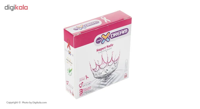 کاندوم ایکس دریم مدل Super Safe بسته 3 عددی - تصویر 4