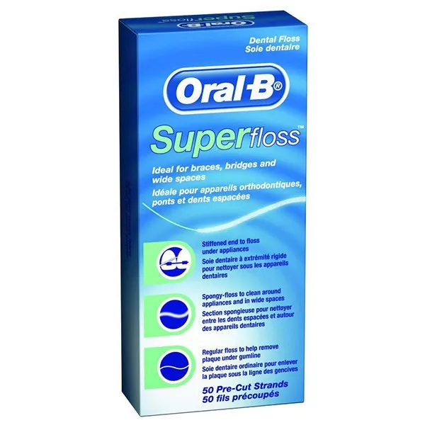 نخ دندان اورال-بی مدل Super