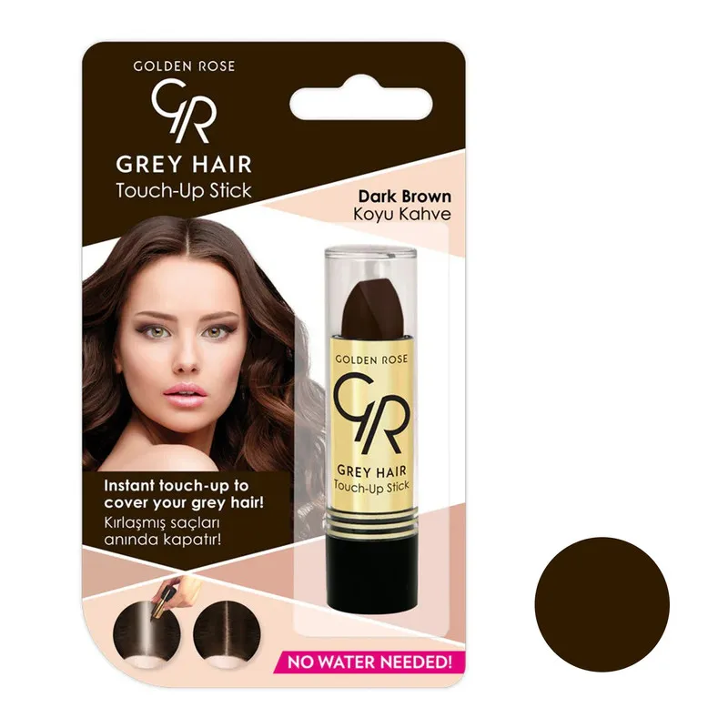 رژ مو گلدن رز مدل Dark Brown - تصویر 3