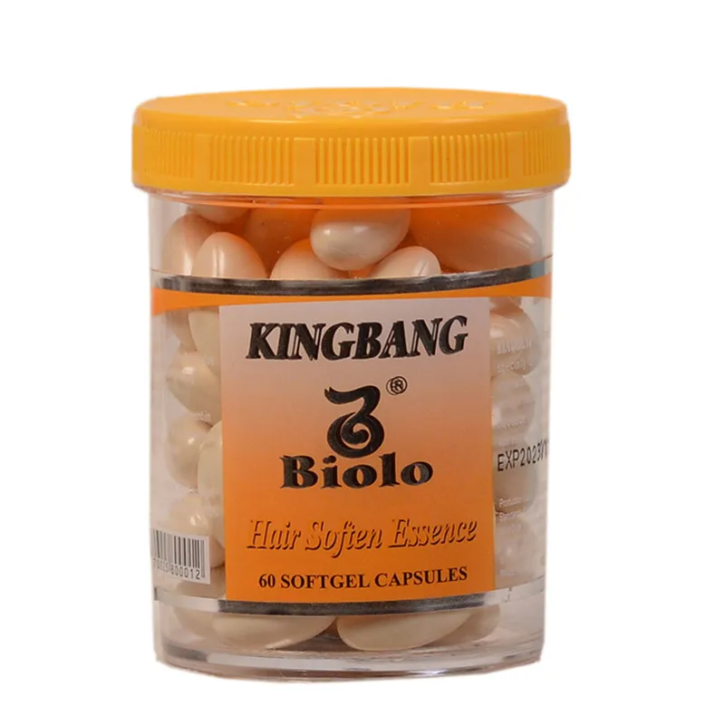 کپسول تقویت کننده مو کینگ بنگ مدل کراتین کد Biolo حجم 60 میلی لیتر بسته 60 عددی - تصویر 2