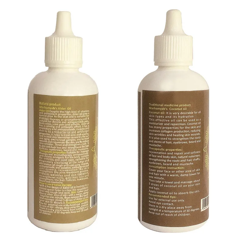روغن مو مرهم یاب مدل نارگیل و زنیان حجم 80 میلی لیتر مجموعه 2 عددی - تصویر 2