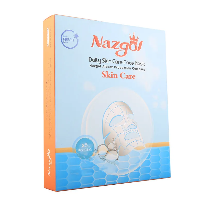 ماسک صورت نازگل مدل 01 وزن 25 گرم - تصویر 2